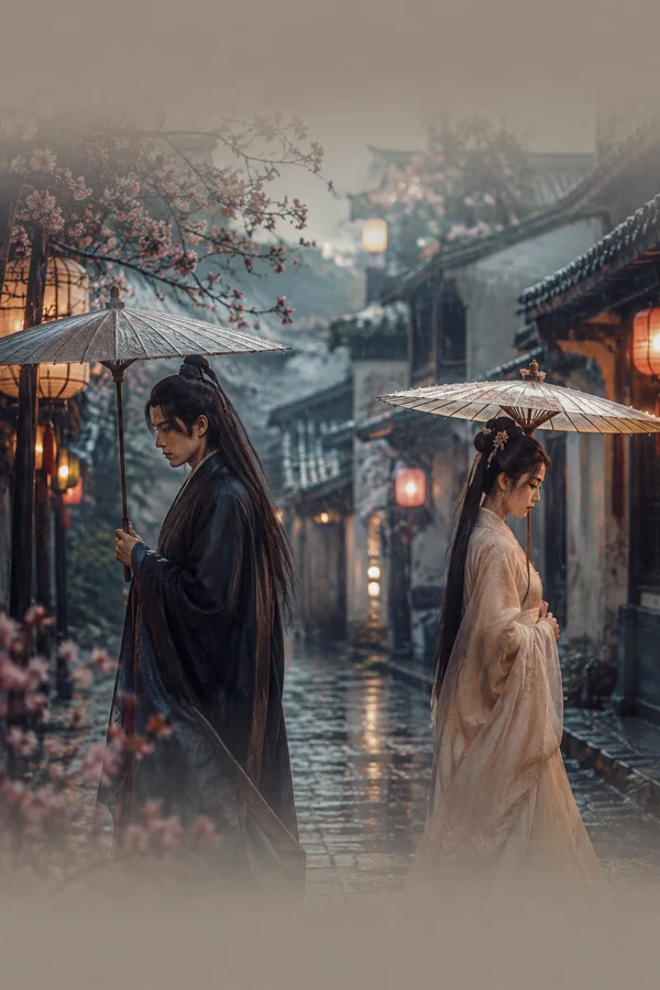 橘灯夜航海报